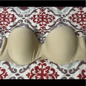 Strapless bra size 40c